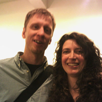 Michelle & Tom Persinger at CCNY show